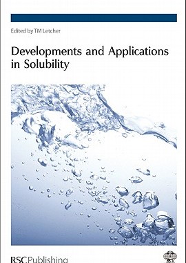【预售】Developments and Applications in Solubility