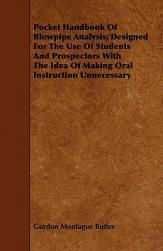 Handbook for Pocket Analysis; Designed Blowpipe 預(yù)售