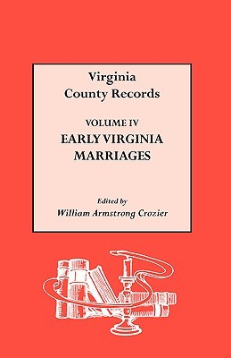 【预售】Early Virginia Marriages