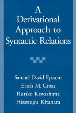 【预售】Derivational Approach to Syntactic Relations