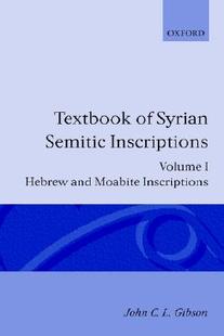 Syrian Semitic Volume Textbook Inscriptions 预售
