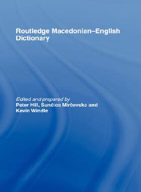 【预售】The Routledge Macedonian-English Dictionary