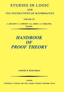 【预售】Handbook of Proof Theory