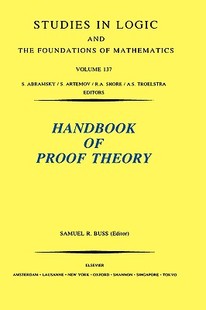 【预售】Handbook of Proof Theory
