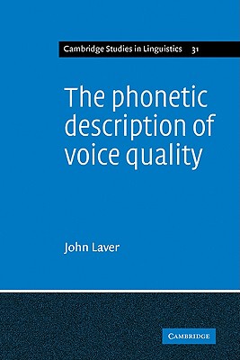 【预售】The Phonetic Description of Voice Quality