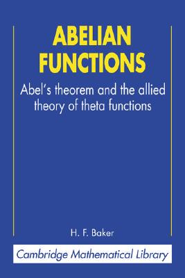 【预售】Abelian Functions