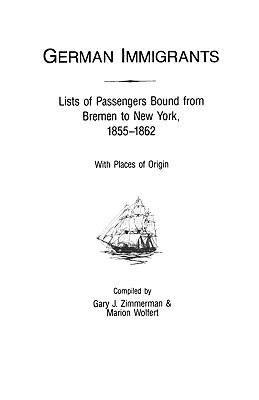 【预售】German Immigrants: Lists of Passengers Bound from