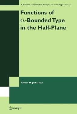 【预售】Functions of A-Bounded Type in the Half-Plane
