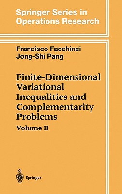 【预售】Finite-Dimensional Variational Inequalities and