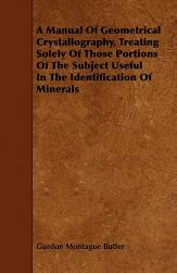 【预售】A Manual of Geometrical Crystallography, Treating