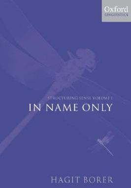 预订 【】Structuring Sense: Volume I: In Name Only
