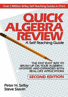 预订 【】Quick Algebra Review: A Self-Teaching Guide, 2Nd