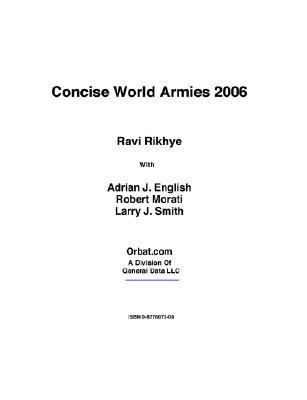 【预售】Concise World Armies 2006
