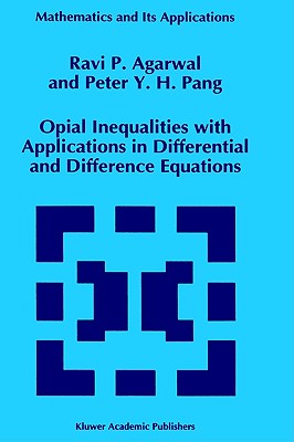 【预售】Opial Inequalities with Applications in Differential