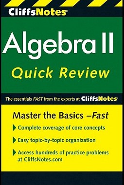 【预售】Cliffsnotes Algebra Ii Quickreview, 2Nd Edition
