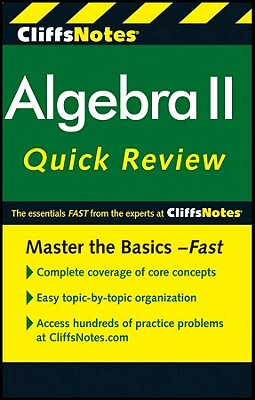 【预售】Cliffsnotes Algebra Ii Quickreview, 2Nd Edition