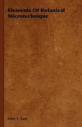 【预售】Elements of Botanical Microtechnique