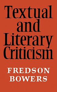 【预售】Textual and Literary Criticism