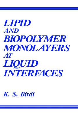 【预售】Lipid and Biopolymer Monolayers at Liquid
