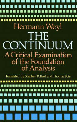 【预售】The Continuum: A Critical Examination of the