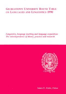 【预售】Georgetown University Round Table on Languages and