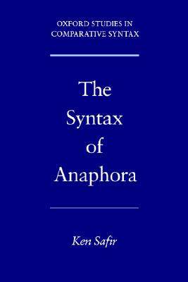 【预售】The Syntax of Anaphora