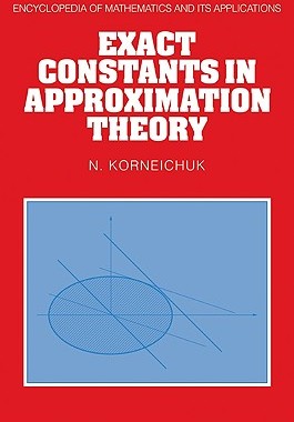 【预售】Exact Constants in Approximation Theory