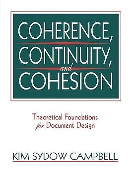 【预售】Coherence, Continuity, and Cohesion: Theoretical