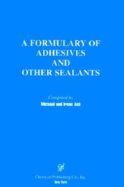 【预售】A Formulary of Adhesives and Other Sealants