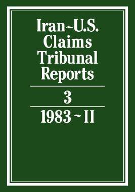 【预售】Iran-U.S. Claims Tribunal Reports: Volume 3