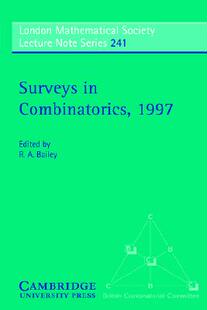 【预售】Surveys in Combinatorics, 1997