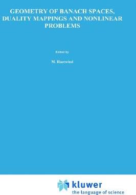 【预售】Geometry of Banach Spaces, Duality Mappings and