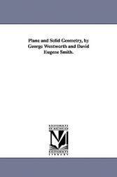 【预售】Plane and Solid Geometry, by George Wentworth and