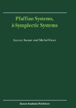 【预售】Pfaffian Systems, K-Symplectic Systems
