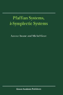 【预售】Pfaffian Systems, K-Symplectic Systems
