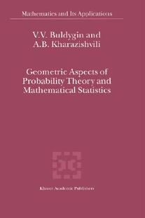 【预售】Geometric Aspects of Probability Theory and