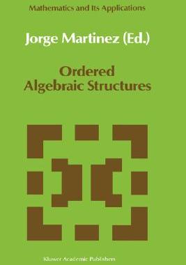 【预售】Ordered Algebraic Structures