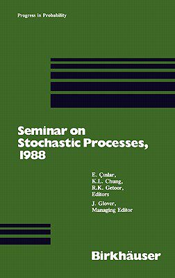 【预售】Seminar on Stochastic Processes 1988