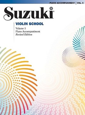 【预售】Suzuki Violin School, Vol 5: Piano Acc.