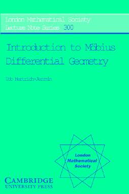【预售】Introduction to Mobius Differential Geometry