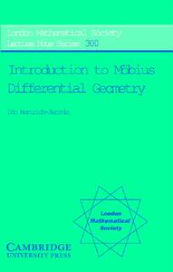 【预售】Introduction to Mobius Differential Geometry