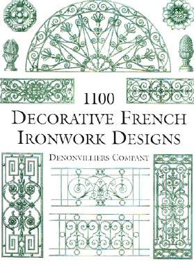 【预售】1100 Decorative French Ironwork Designs