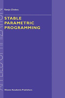 【预售】Stable Parametric Programming