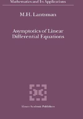 【预售】Asymptotics of Linear Differential Equations
