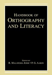 【预售】Handbook of Orthography and Literacy