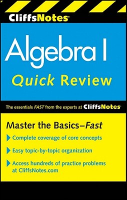 【预售】Cliffsnotes Algebra I Quick Review, 2Nd Edition