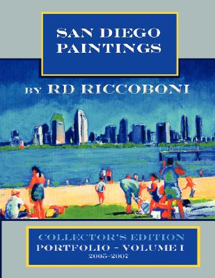 【预售】San Diego Paintings by R.D. Riccoboni - Collector's