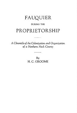 【预售】Fauquier During the Proprietorship