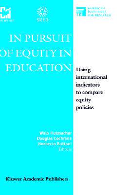 【预售】In Pursuit of Equity in Education: Using