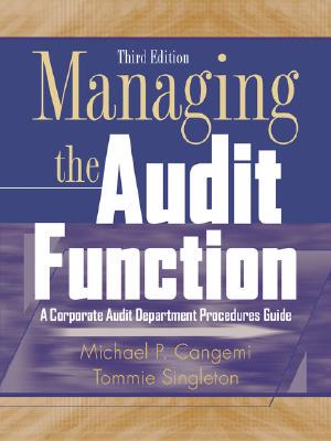 【预售】Managing The Audit Function: A Corporate Audit